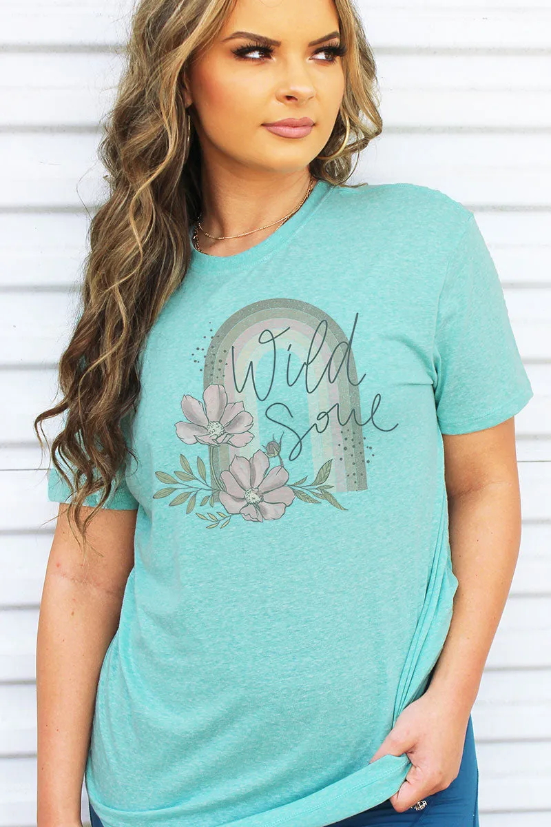 Rainbow Wild Soul Unisex Triblend Short Sleeve T-Shirt