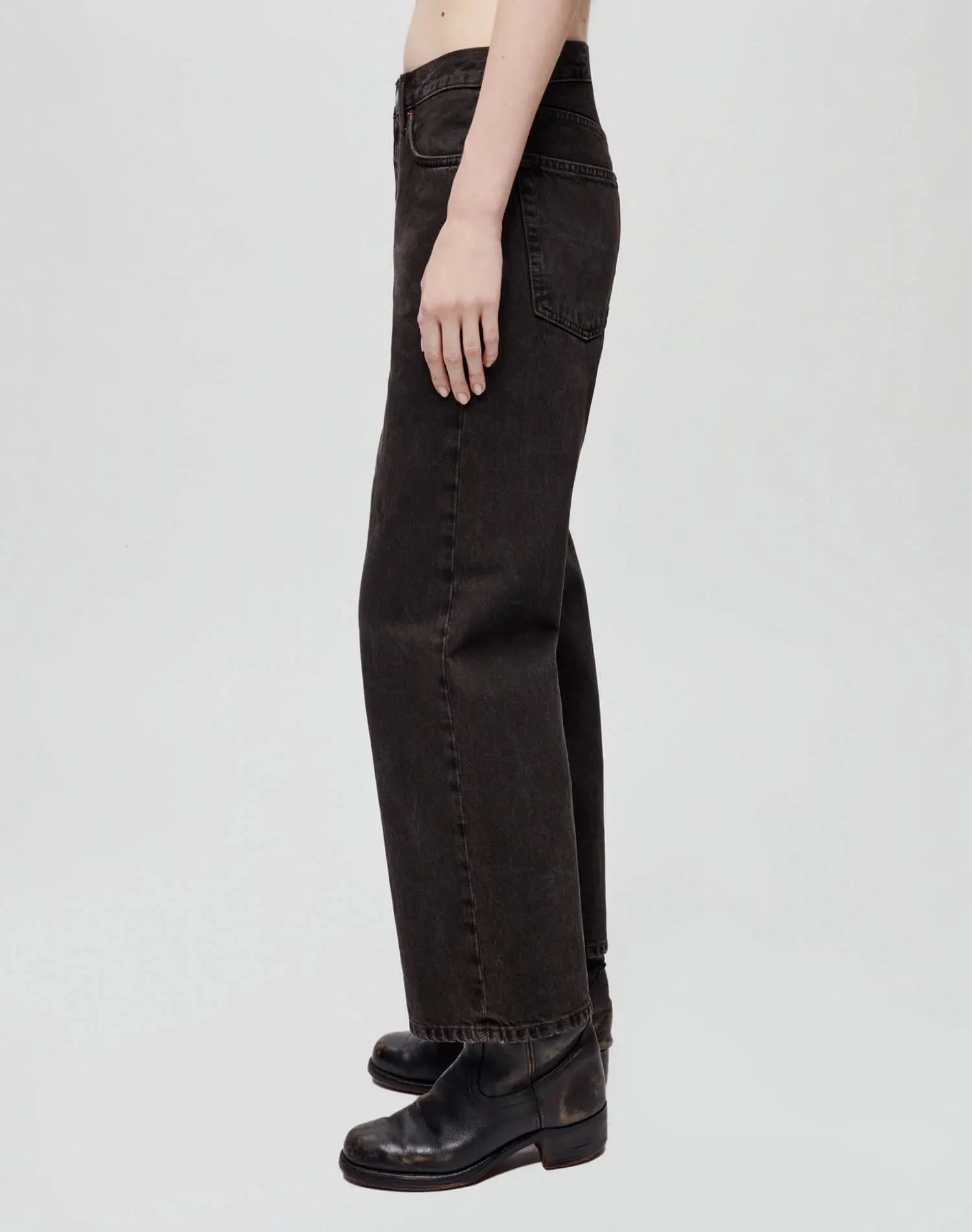 RE/DONE Loose Crop Denim Jeans