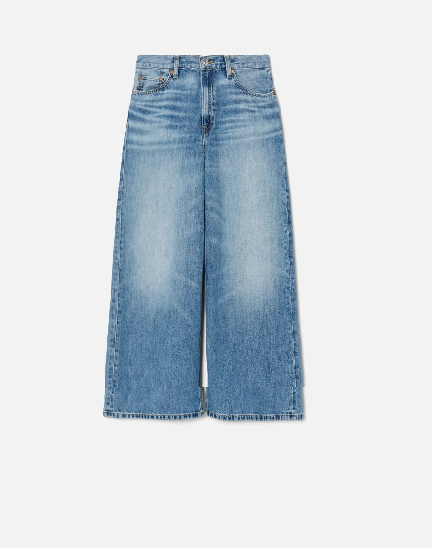 RE/DONE Loose Crop Denim Jeans