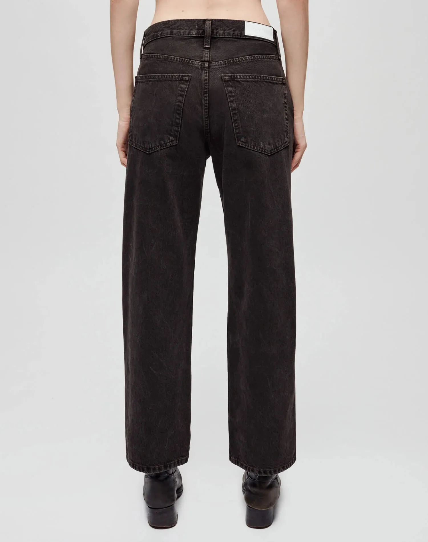 RE/DONE Loose Crop Denim Jeans