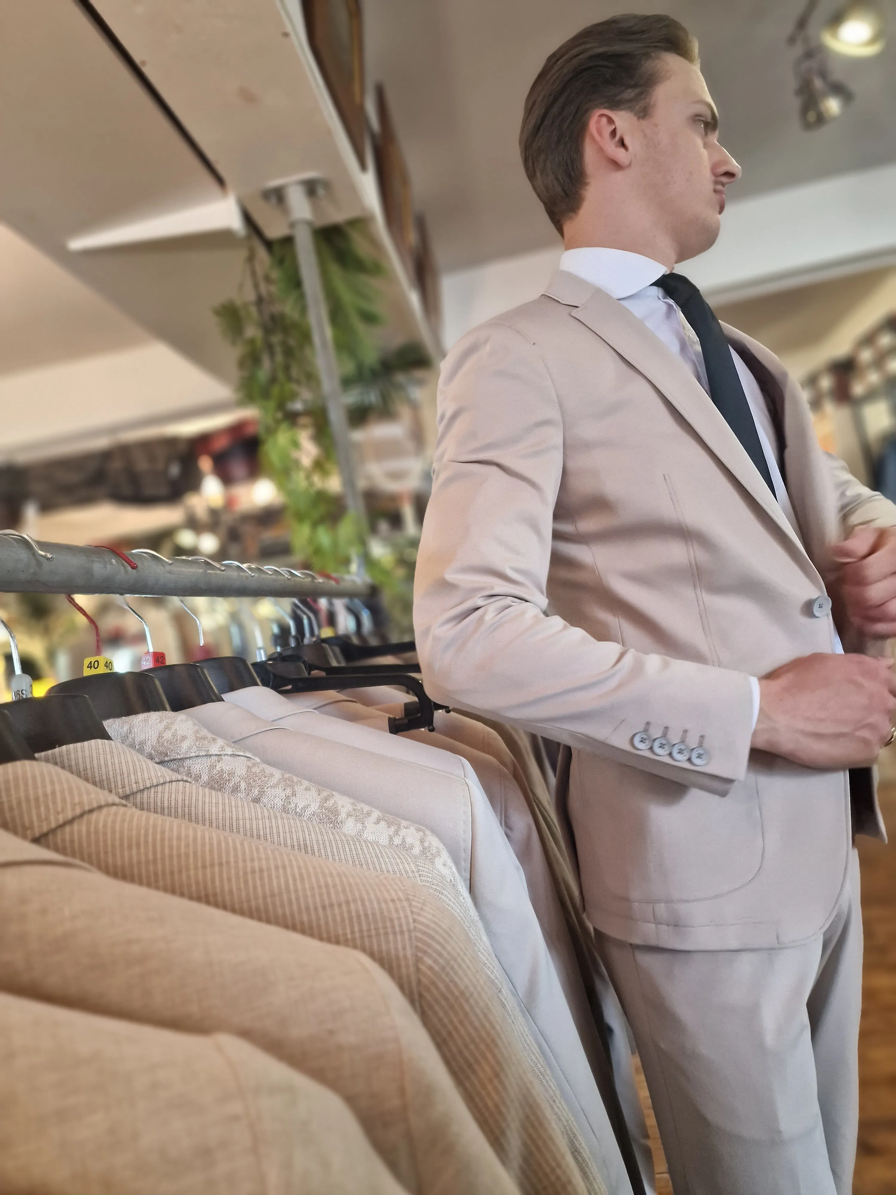 Remus Uomo Favian Beige Blazer