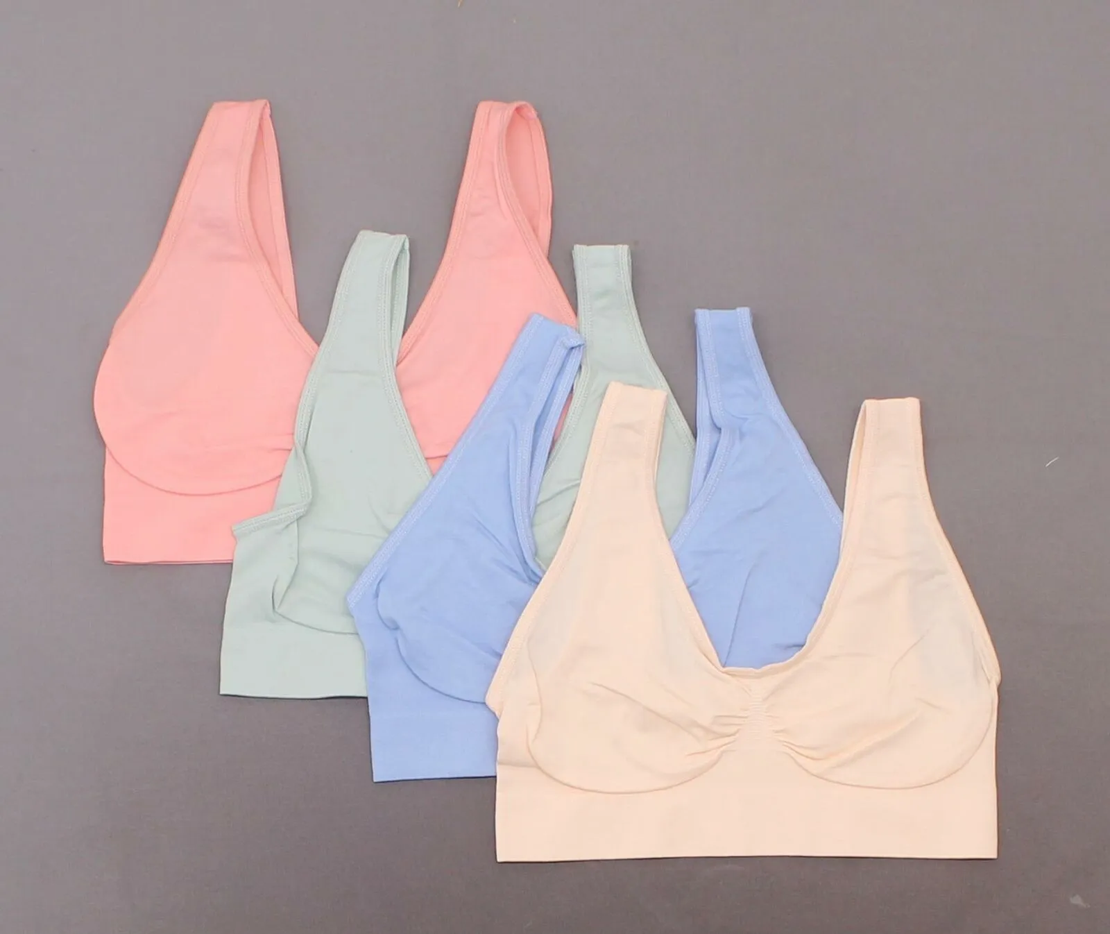 Rhonda Shear 4 Pack Seamless Leisure Ahh Bras
