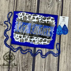 Rice Raiders Light Leopard Tee