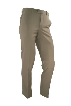 Riviera Traveler Flat Front Dress Pants Tan
