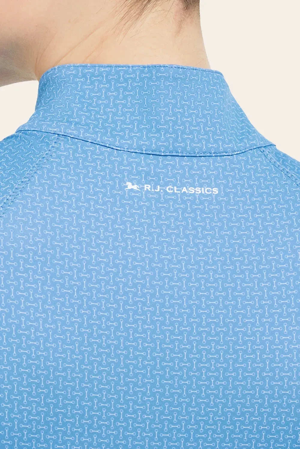RJ Classics Lucy 1/4 Zip Short Sleeve Shirt