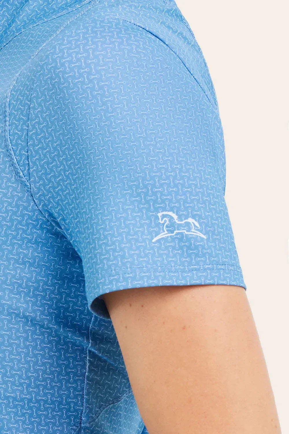 RJ Classics Lucy 1/4 Zip Short Sleeve Shirt