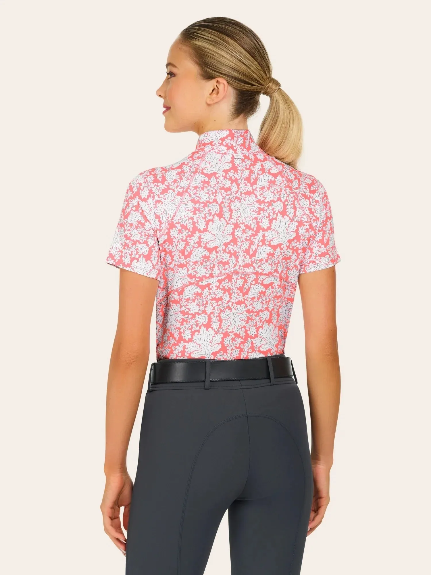 RJ Classics Lucy 1/4 Zip Short Sleeve Shirt