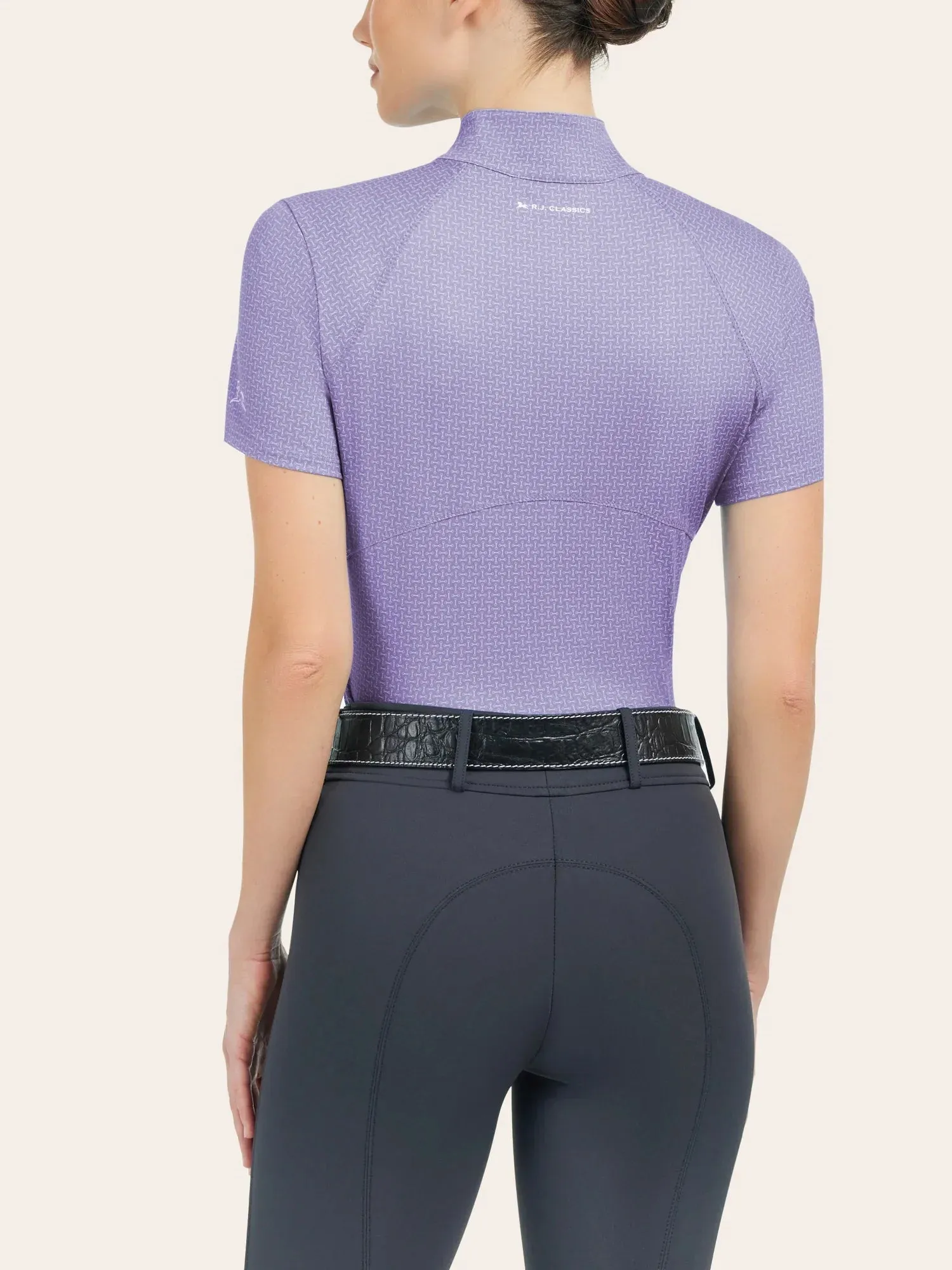 RJ Classics Lucy 1/4 Zip Short Sleeve Shirt