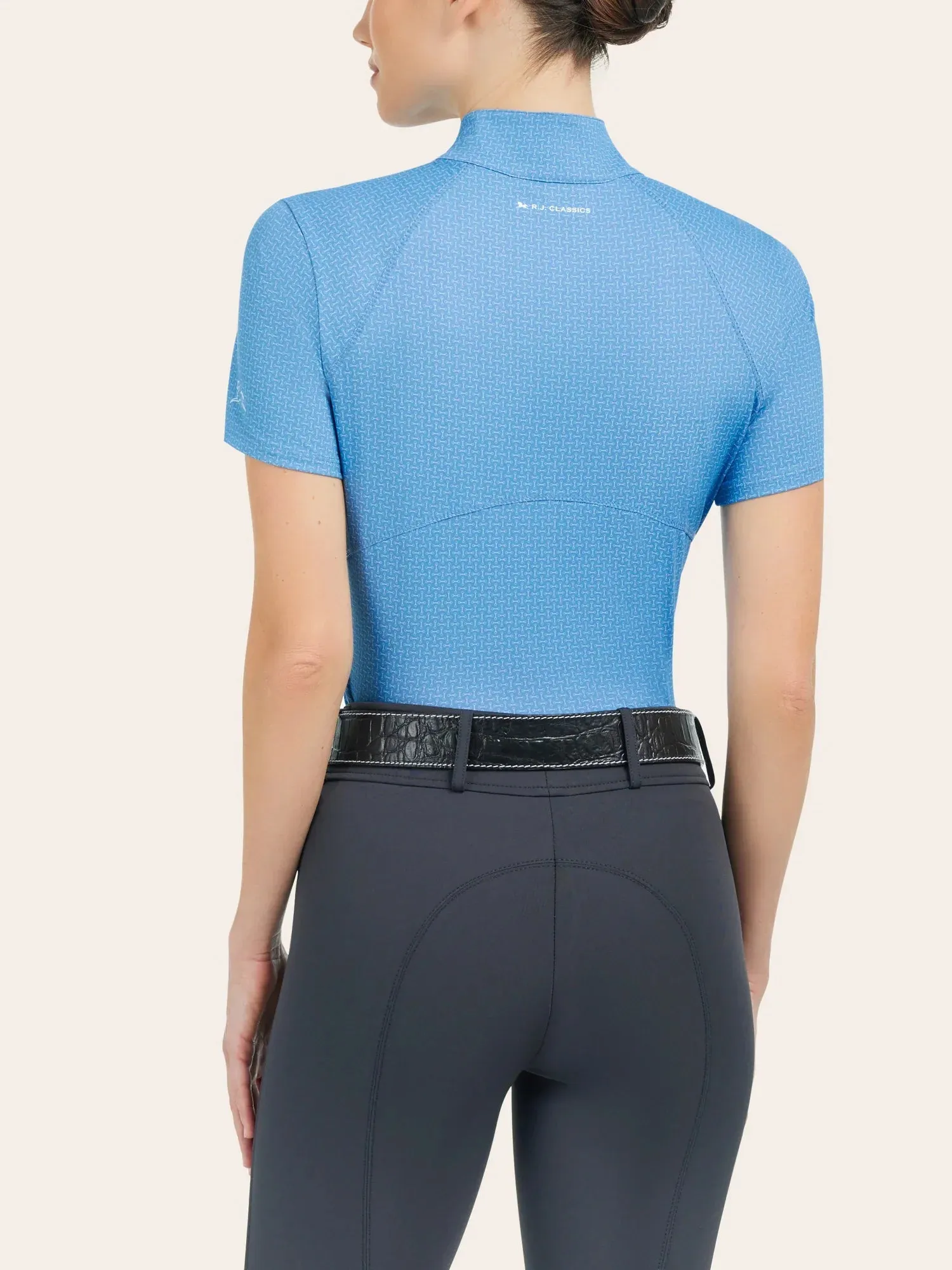 RJ Classics Lucy 1/4 Zip Short Sleeve Shirt