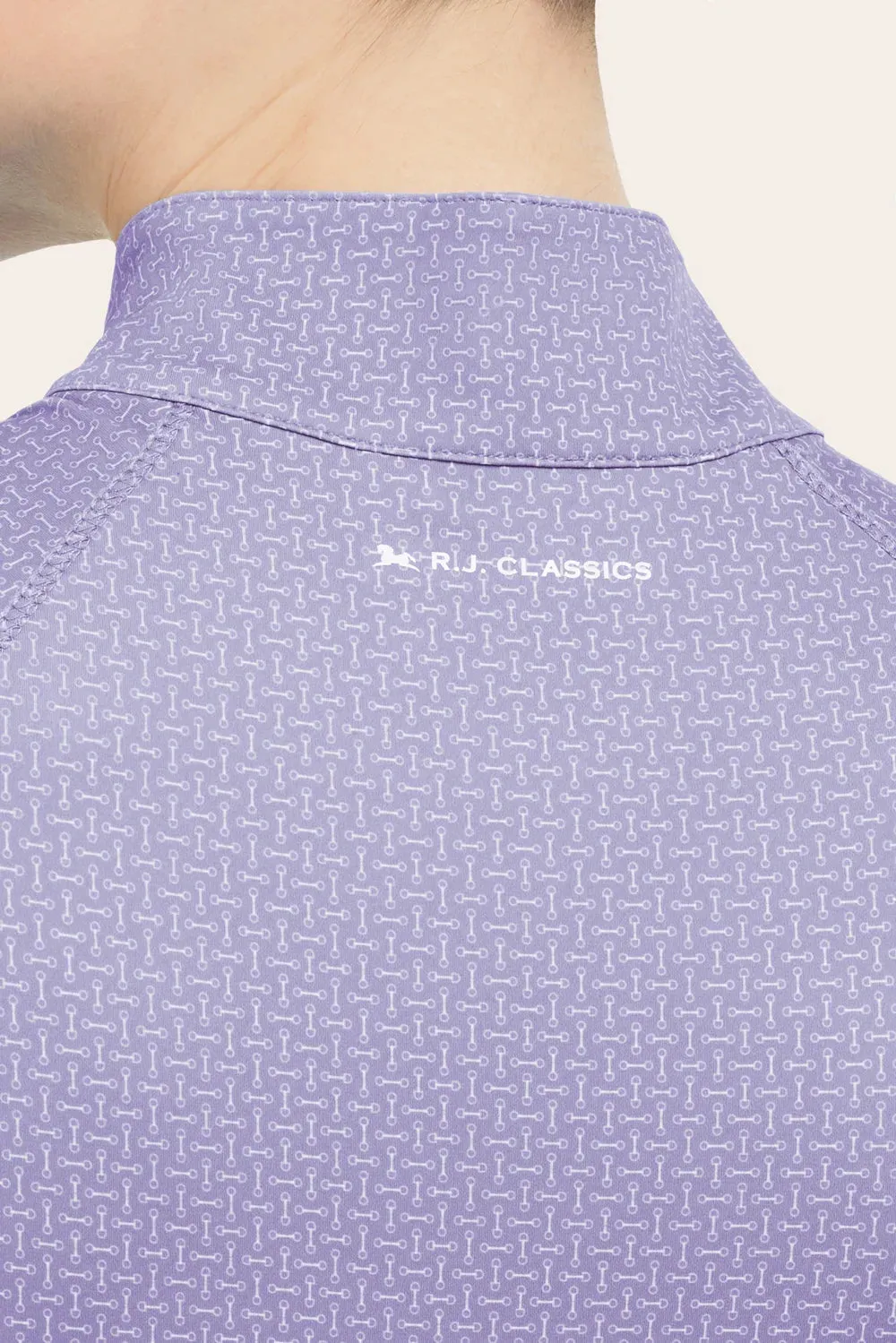 RJ Classics Lucy 1/4 Zip Short Sleeve Shirt