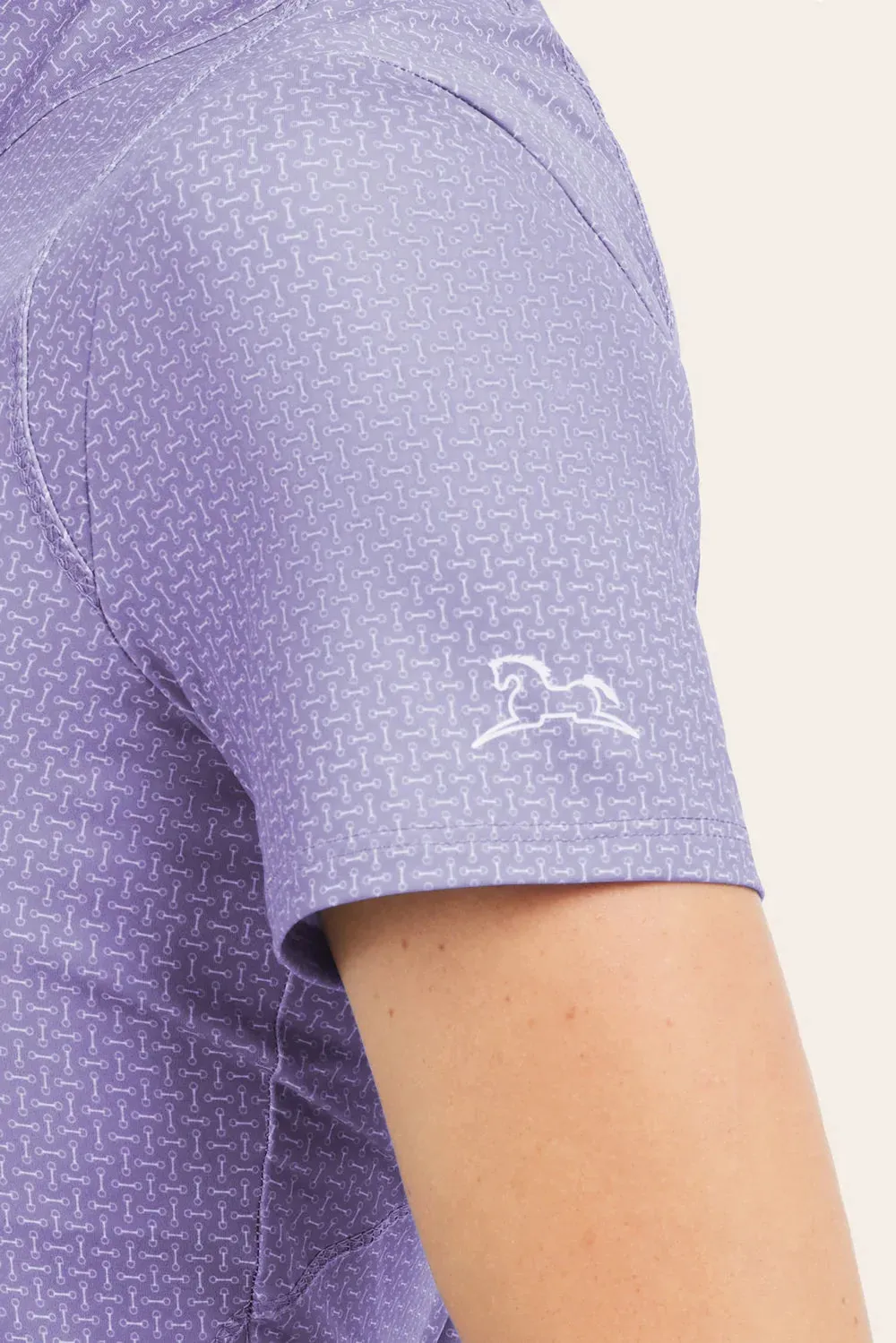 RJ Classics Lucy 1/4 Zip Short Sleeve Shirt