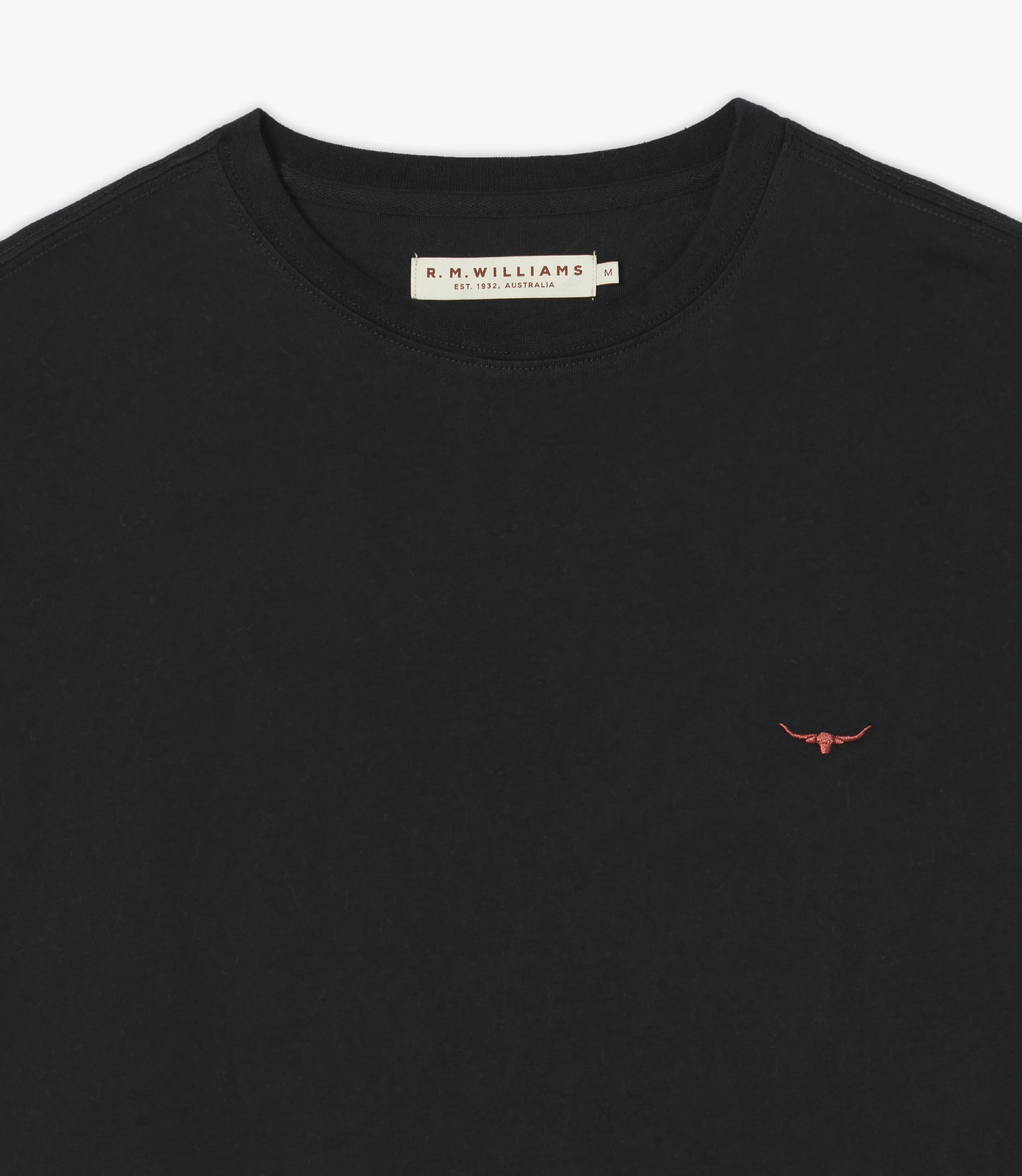 R.M. Williams Parson T-Shirt - Black
