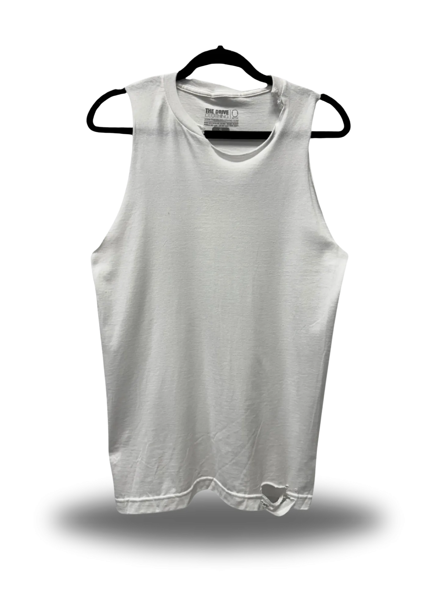 ROAD RASH WHITE TANK TOP - 1.0