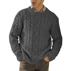 Robert | Knitted Winter Sweater for Men