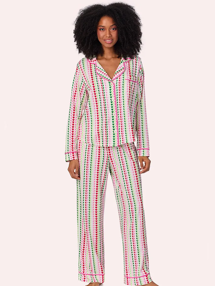 Room Service Notch Pj Set