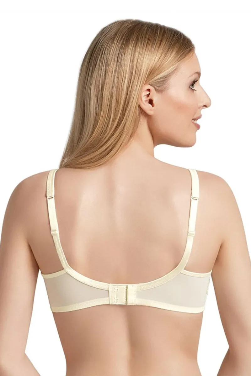 Rosa Faia 5618 LACE ROSE - SOFT BRA- Black/Champagne