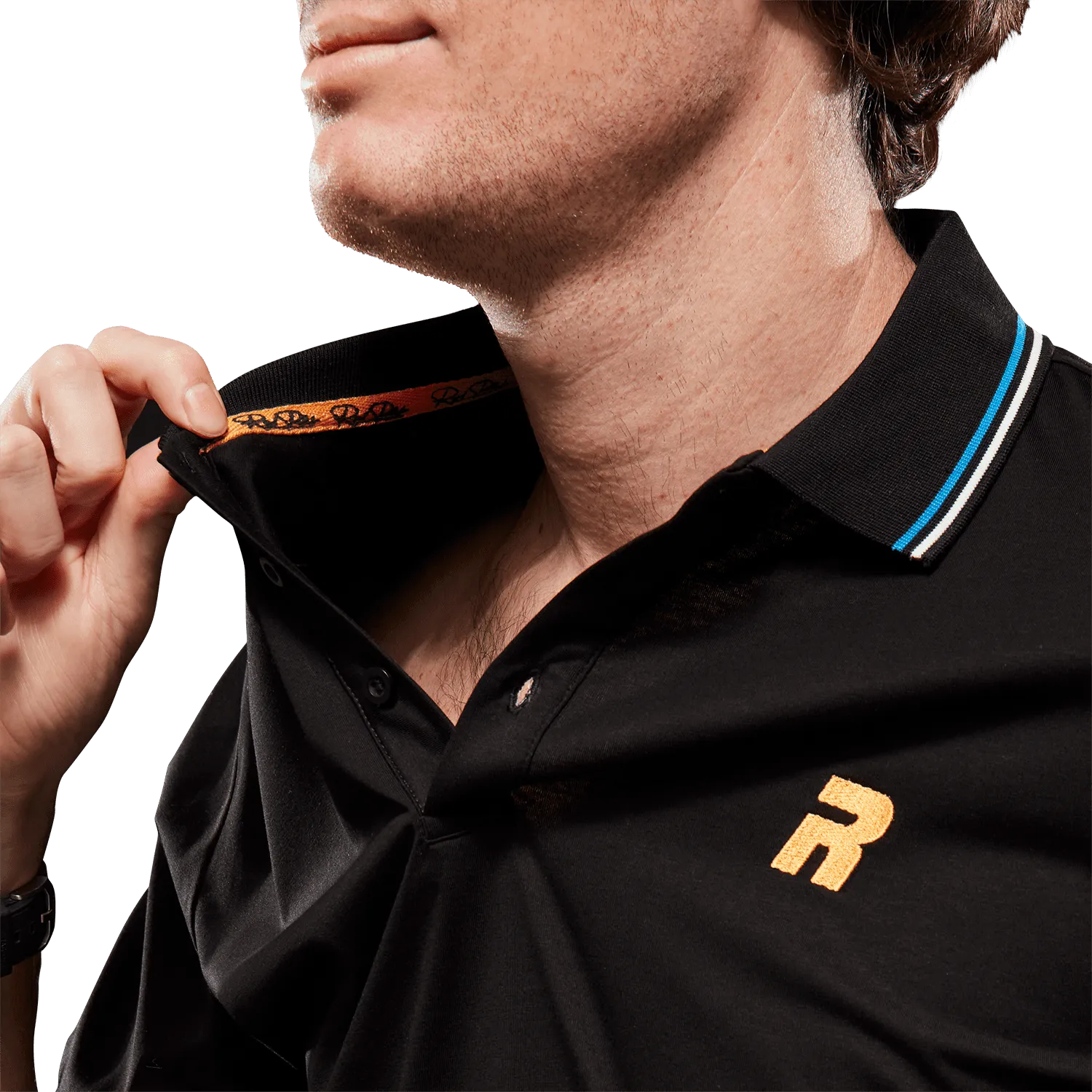 Royal Padel Polo Herren schwarz