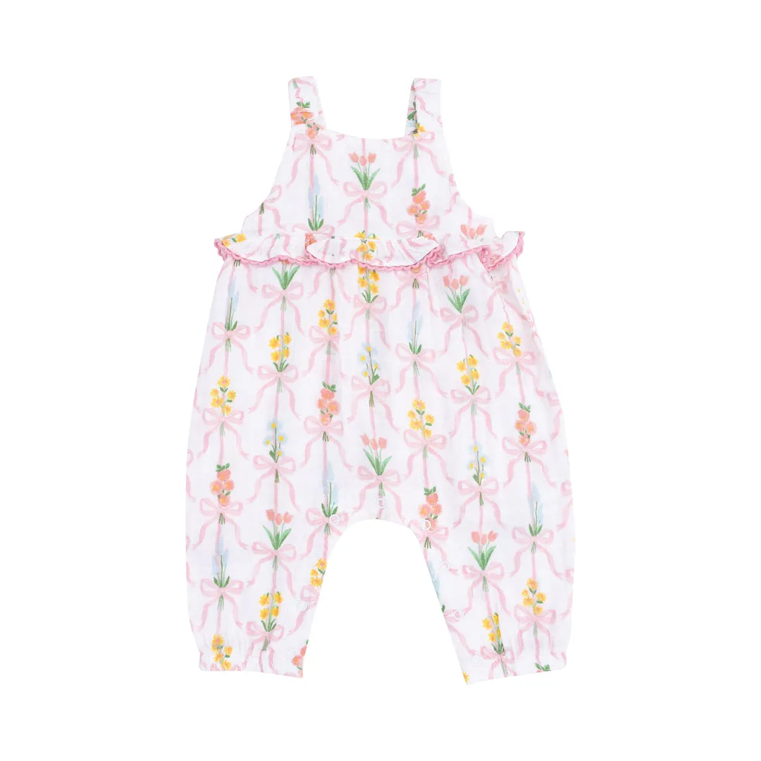 Ruffle Waist Romper