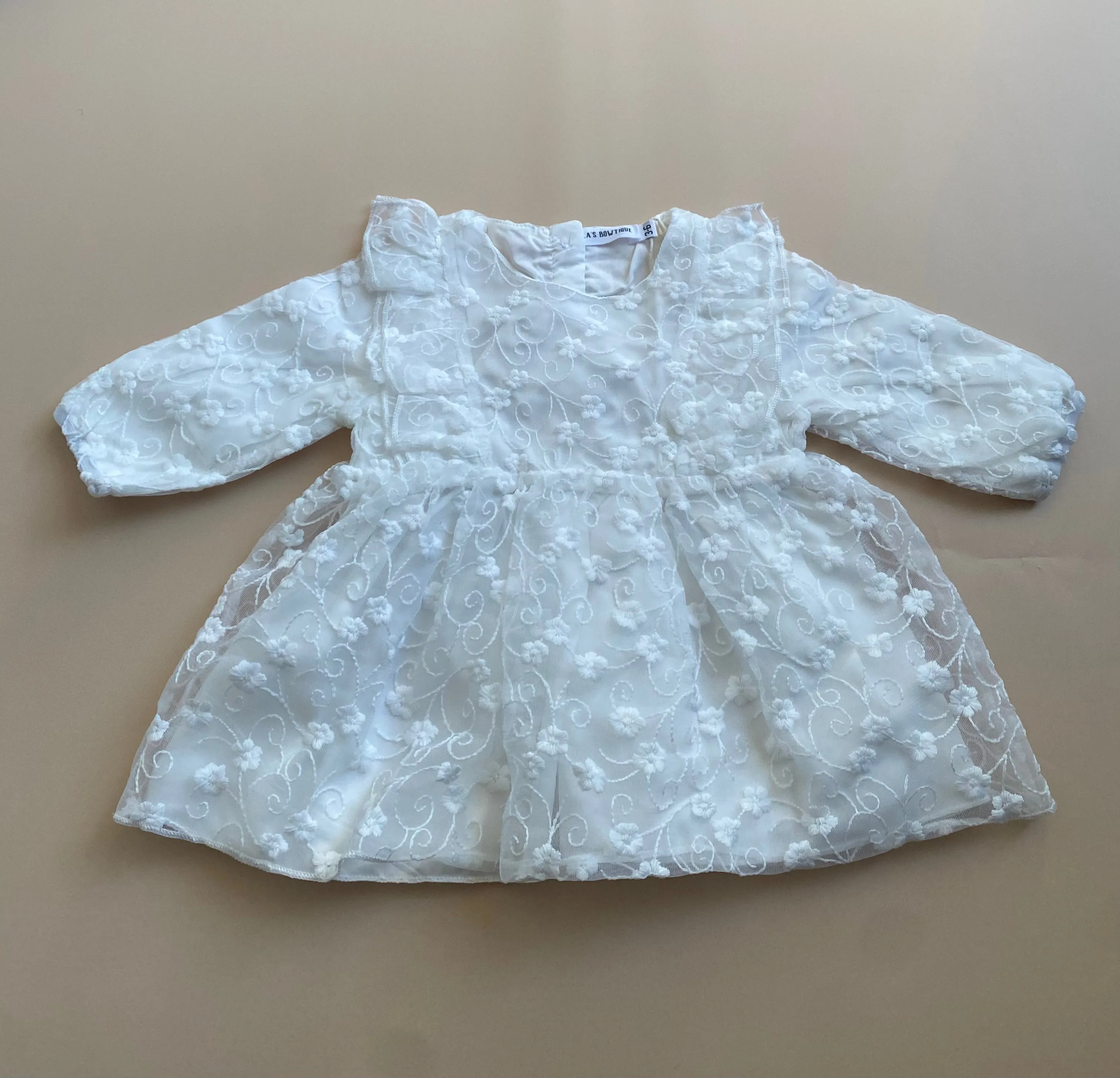 Sample: Baby Girl Monroe Floral Dress - Size 3 Months