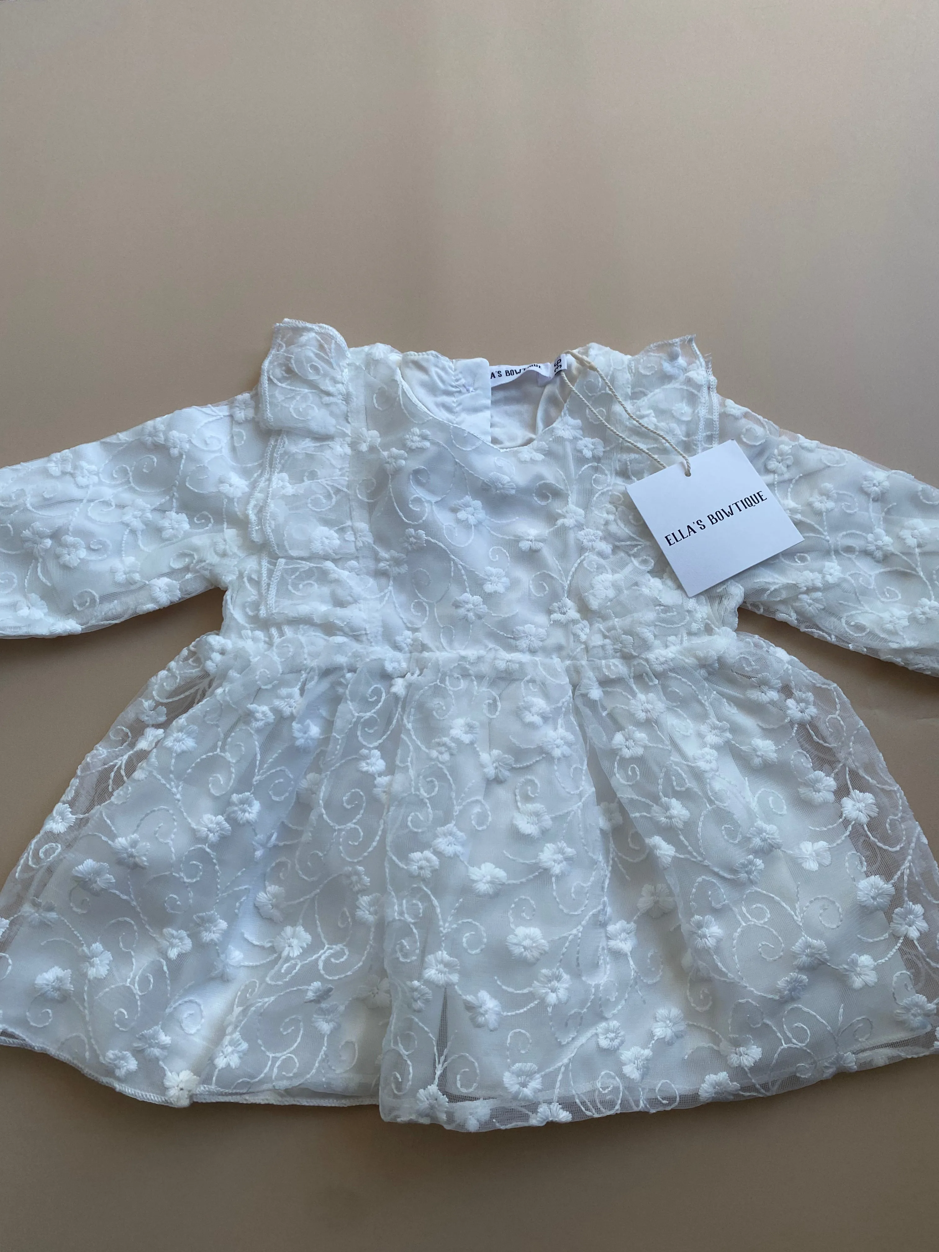 Sample: Baby Girl Monroe Floral Dress - Size 3 Months