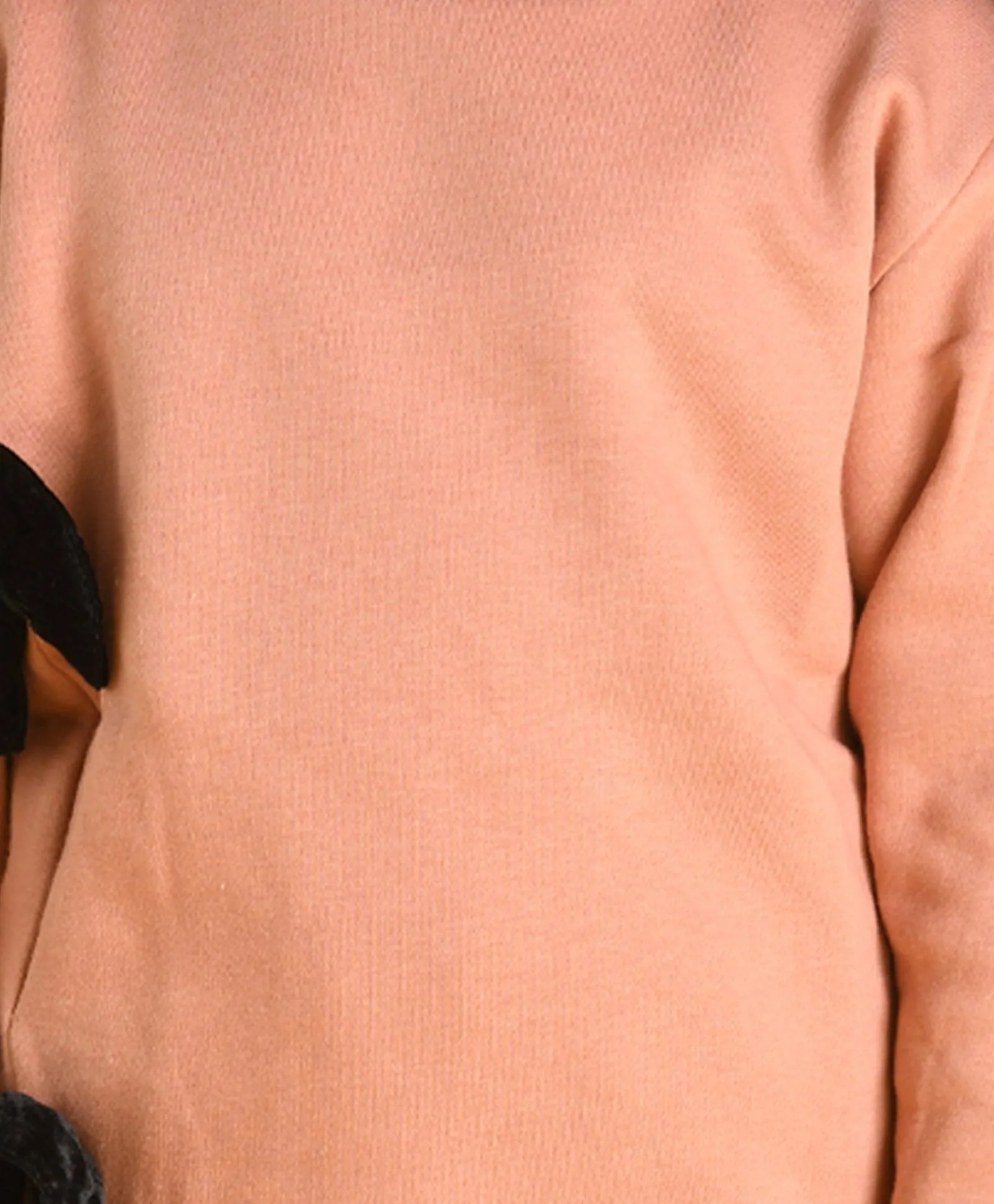 SAND BOW SWEATSHIRT JOGGER SET D (FLEECE)