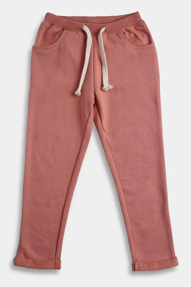 SAND BOW SWEATSHIRT JOGGER SET D (FLEECE)