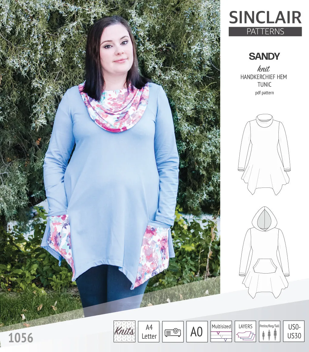 Sandy knit tunic (PDF)