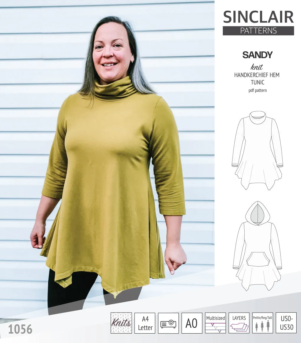 Sandy knit tunic (PDF)