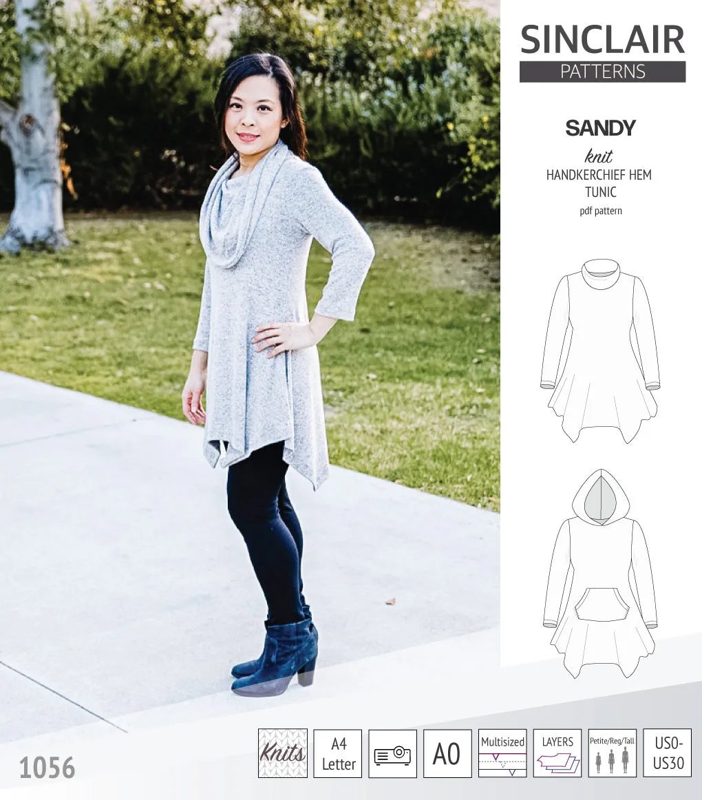 Sandy knit tunic (PDF)