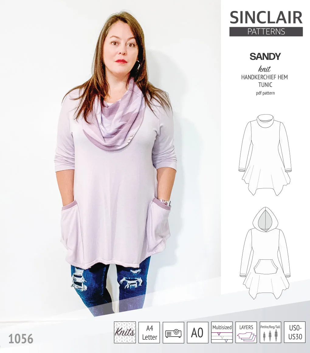 Sandy knit tunic (PDF)