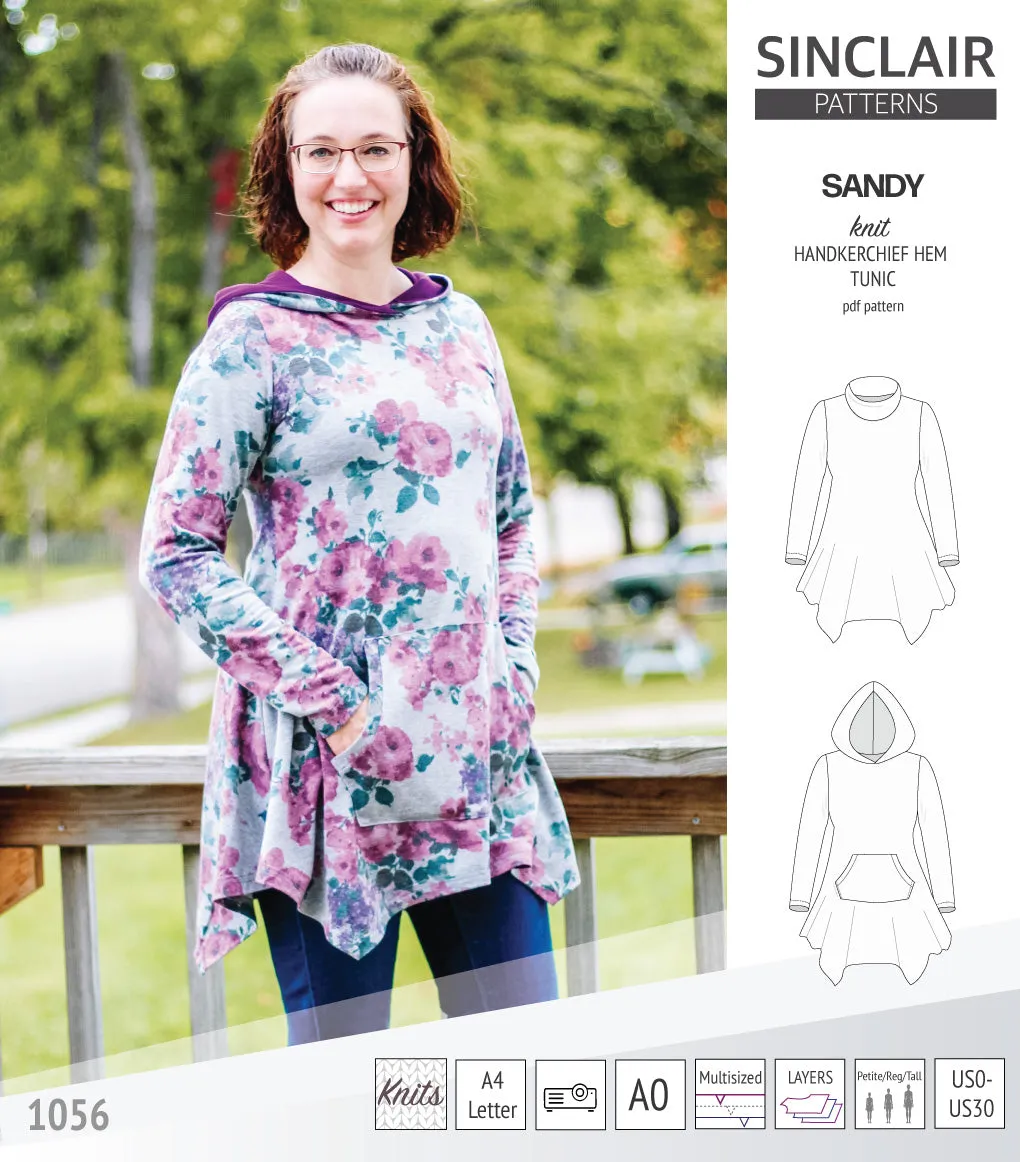 Sandy knit tunic (PDF)
