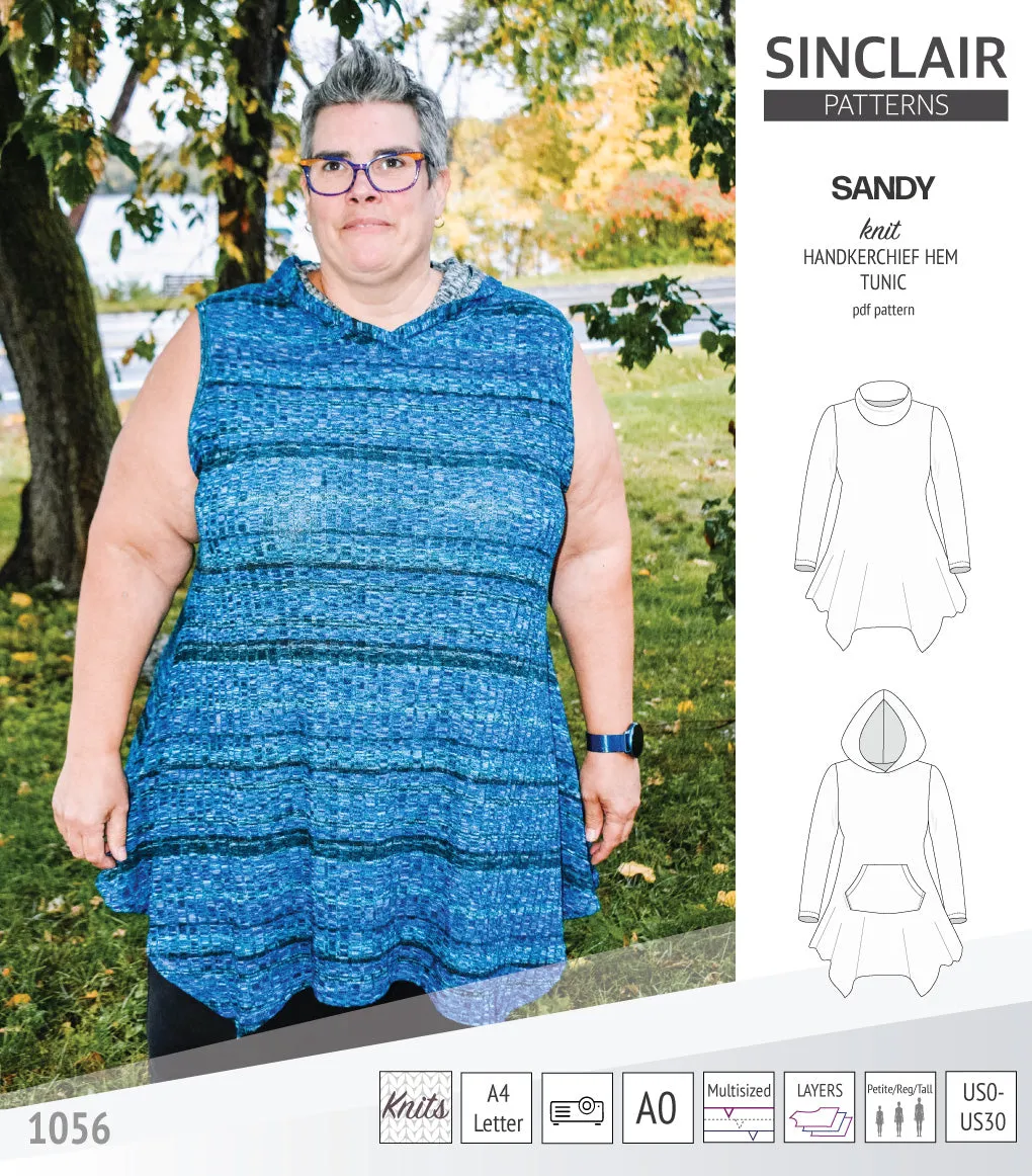 Sandy knit tunic (PDF)