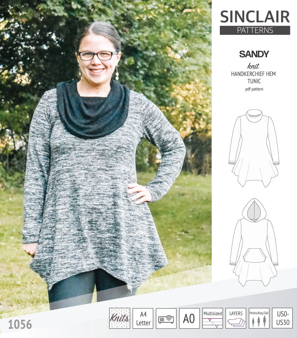 Sandy knit tunic (PDF)