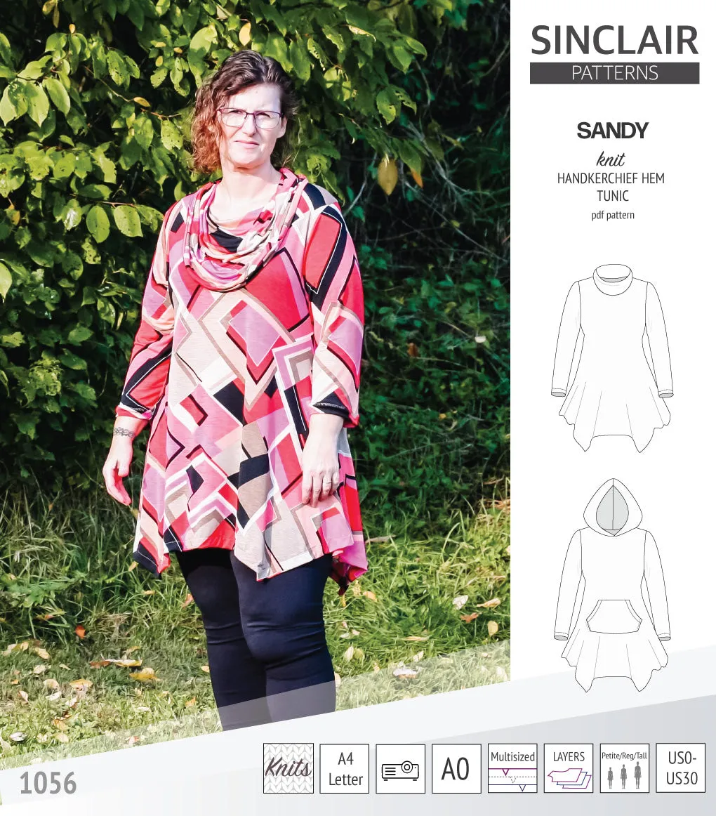 Sandy knit tunic (PDF)