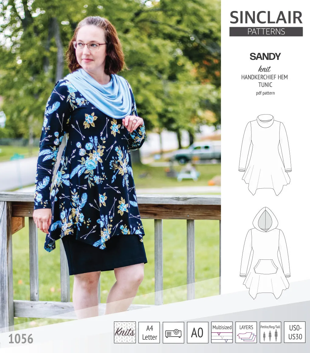 Sandy knit tunic (PDF)