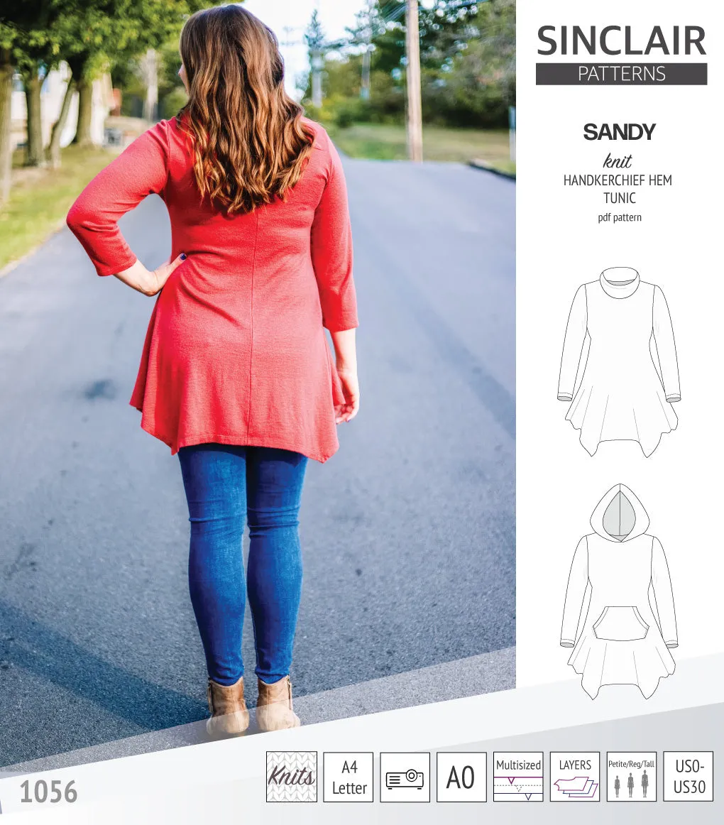 Sandy knit tunic (PDF)