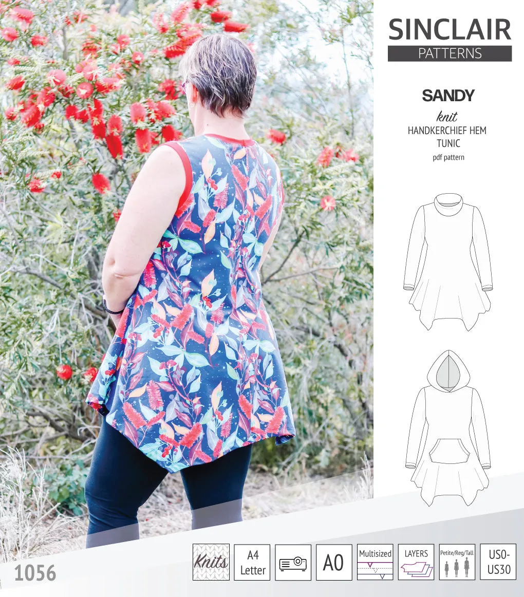 Sandy knit tunic (PDF)