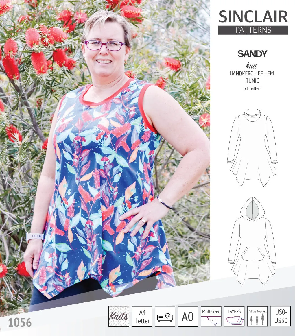 Sandy knit tunic (PDF)
