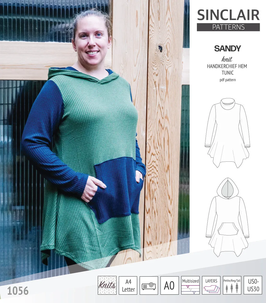 Sandy knit tunic (PDF)