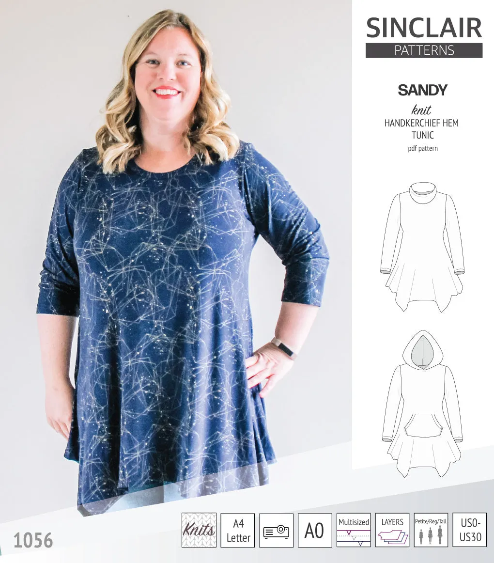 Sandy knit tunic (PDF)