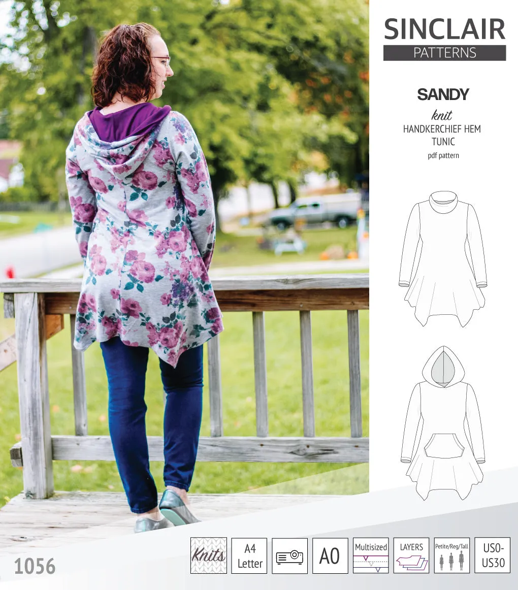 Sandy knit tunic (PDF)