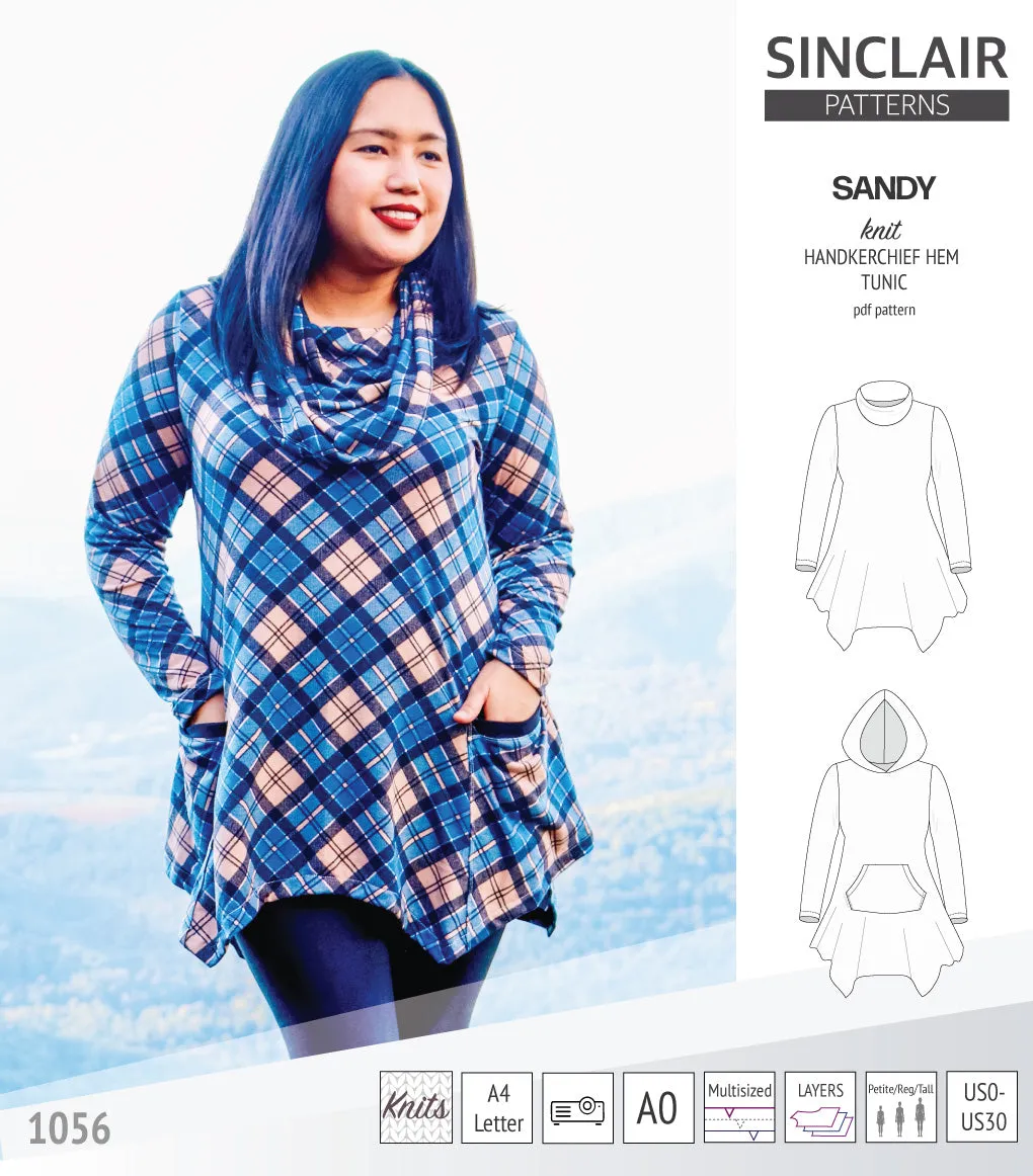 Sandy knit tunic (PDF)