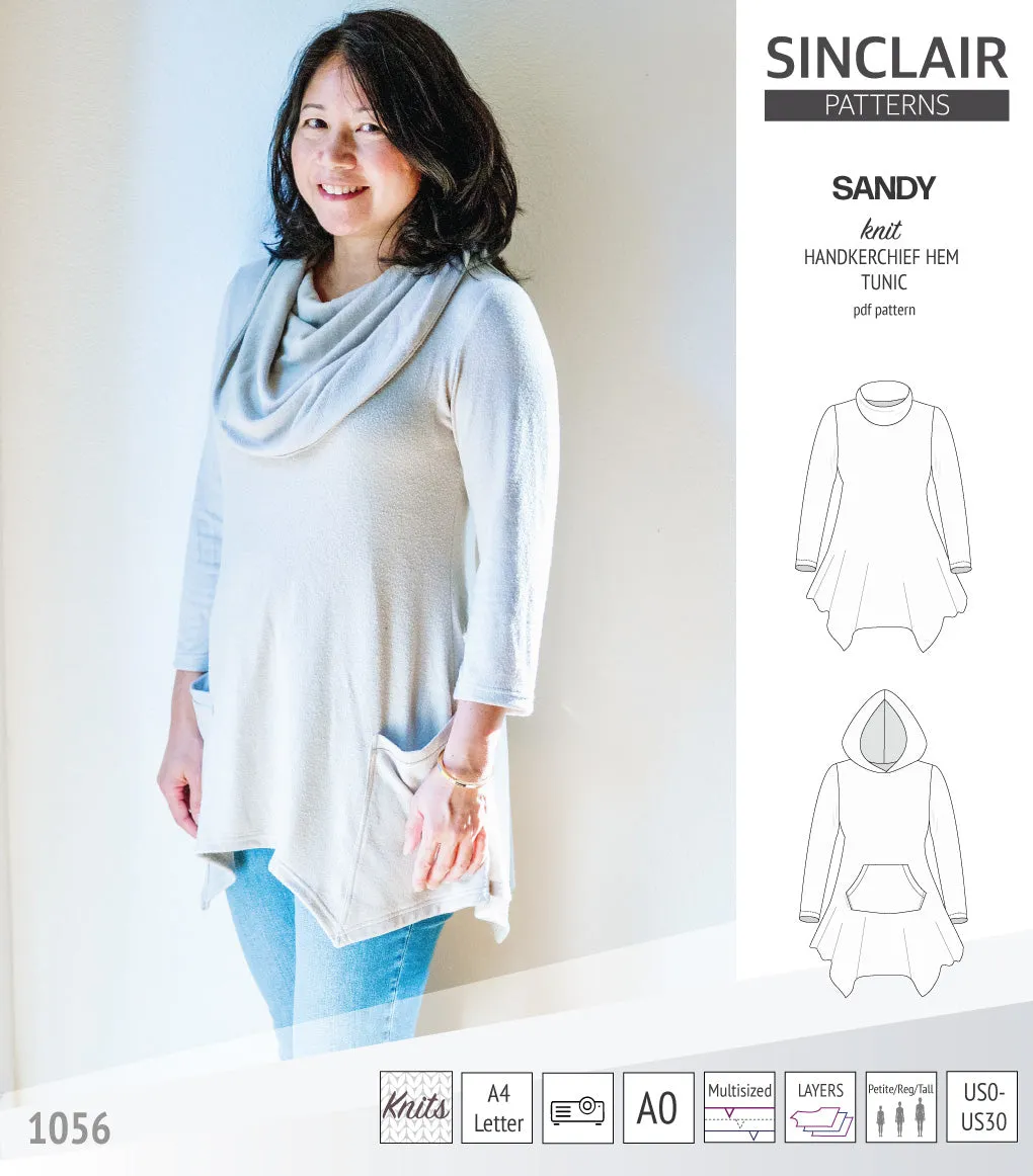Sandy knit tunic (PDF)