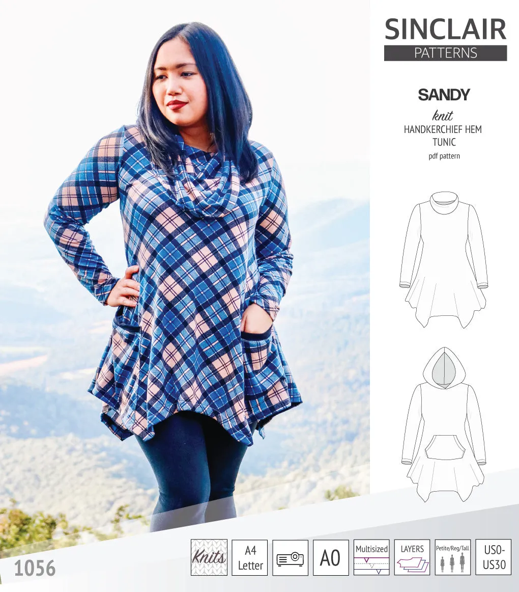 Sandy knit tunic (PDF)