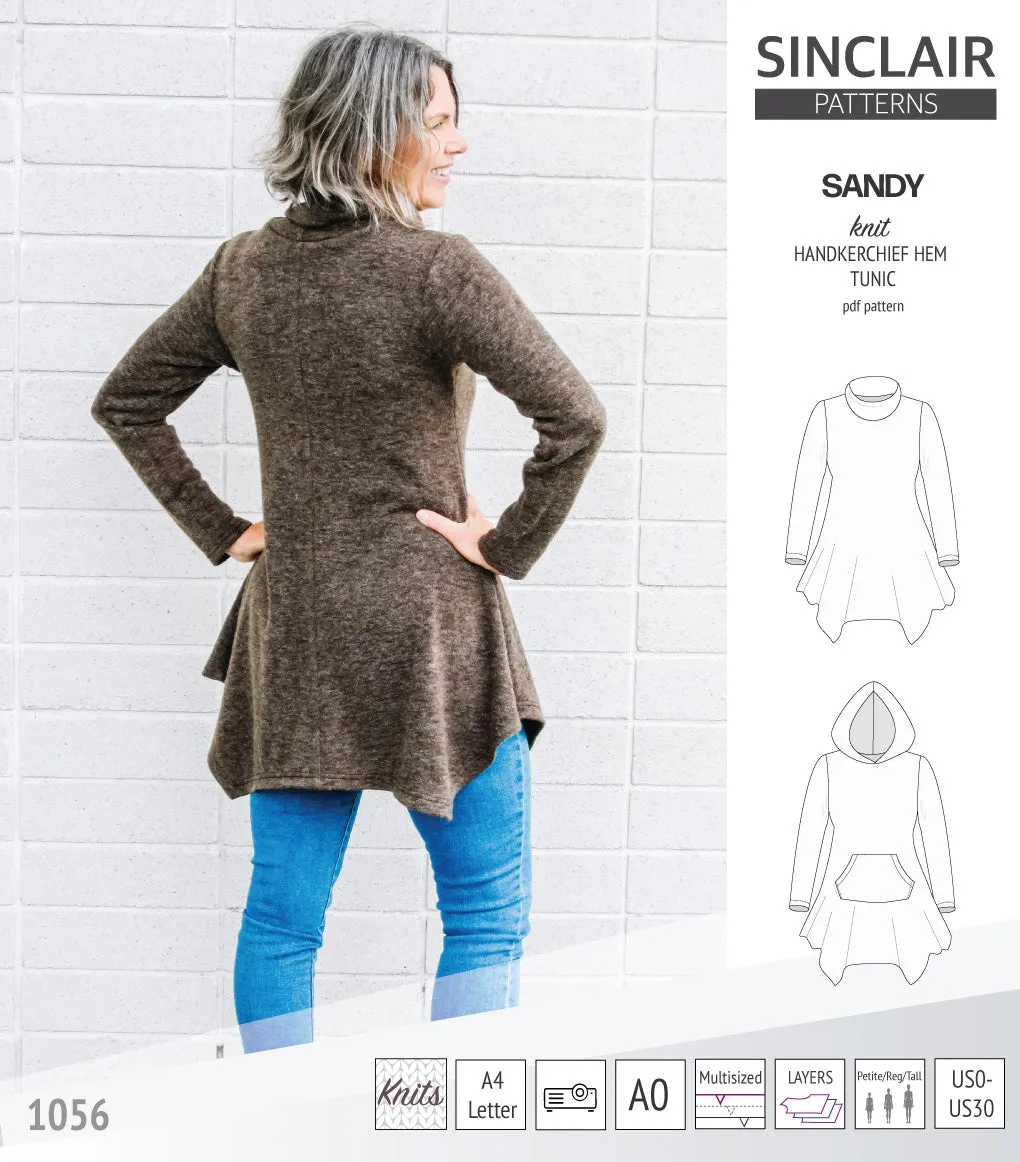 Sandy knit tunic (PDF)