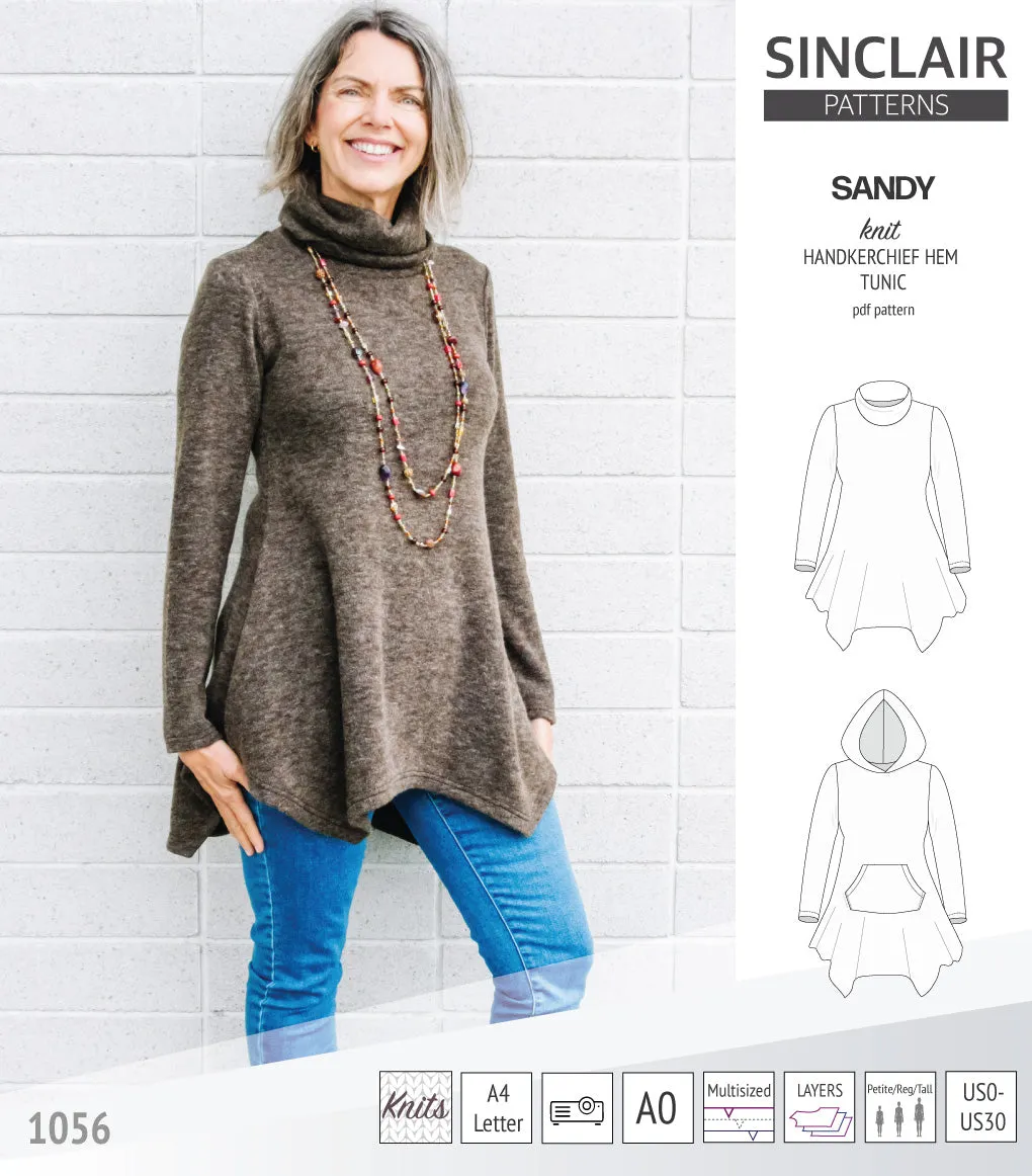 Sandy knit tunic (PDF)