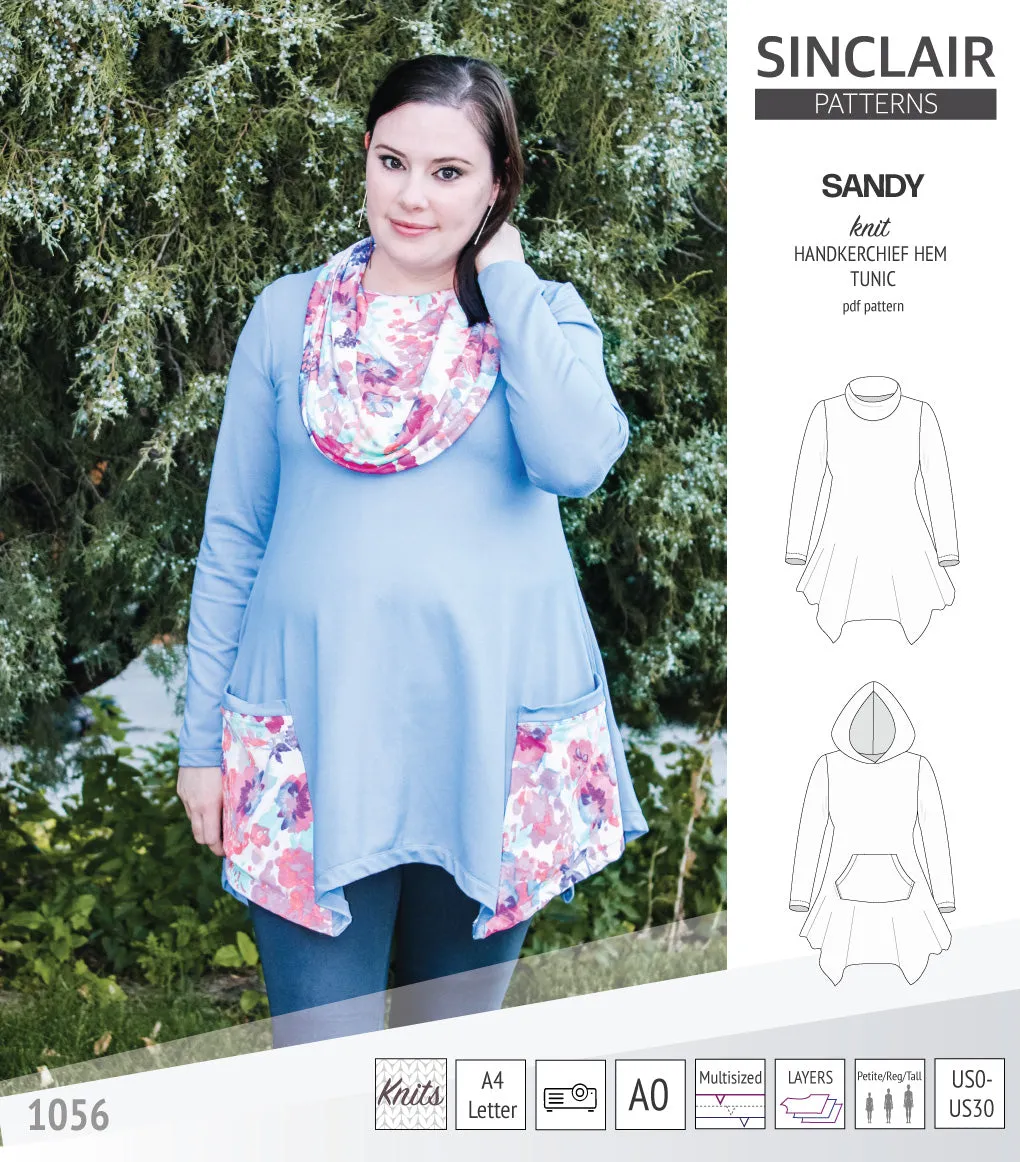 Sandy knit tunic (PDF)