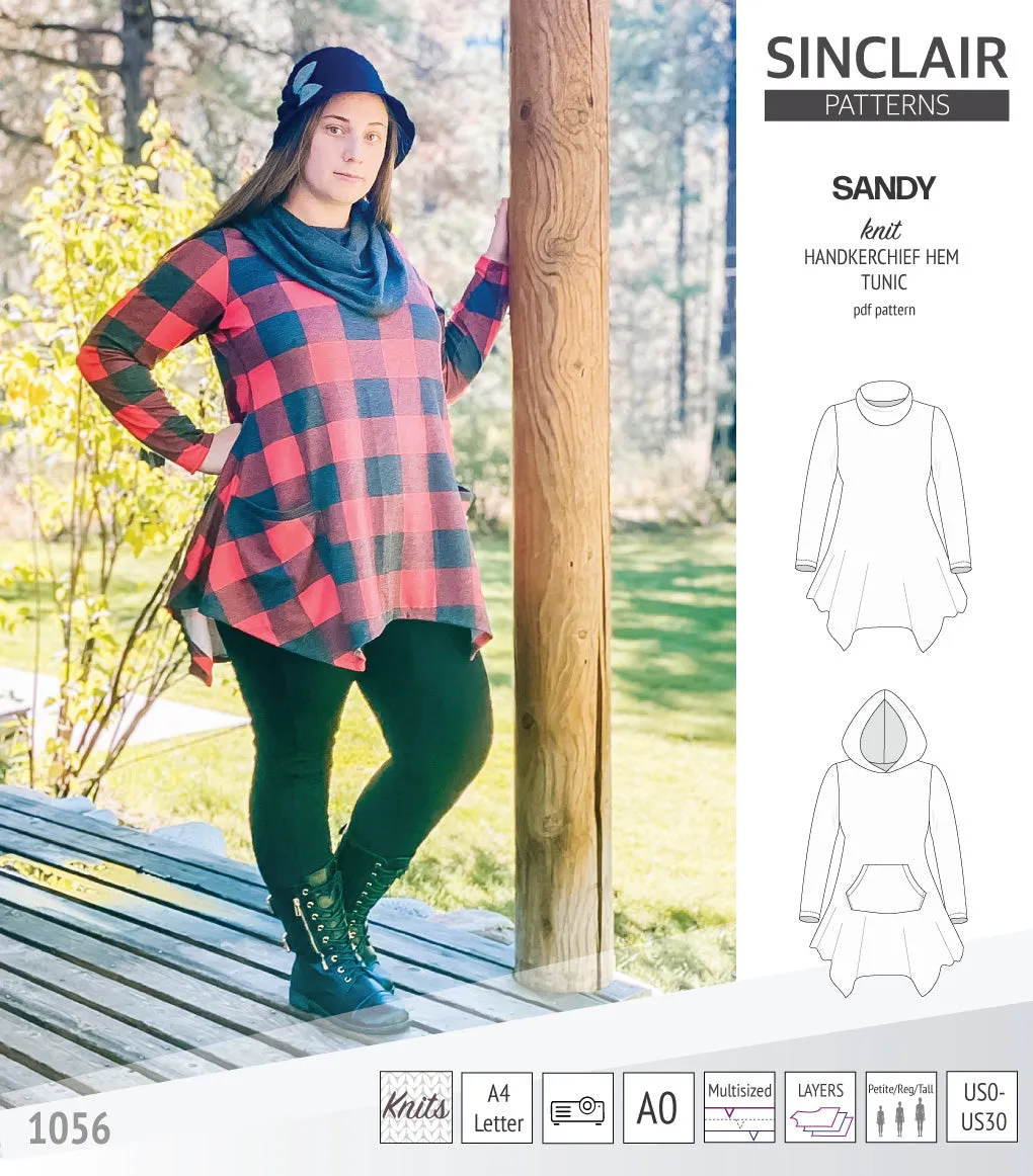 Sandy knit tunic (PDF)