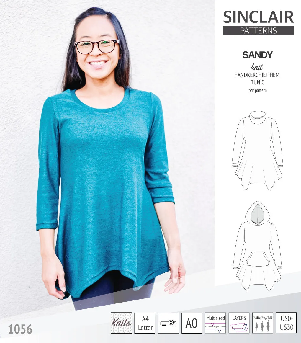 Sandy knit tunic (PDF)