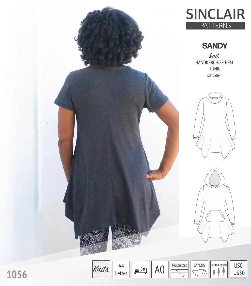 Sandy knit tunic (PDF)